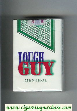 Tough Guy Menthol Cigarettes soft box