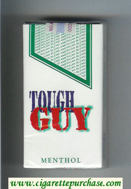 Tough Guy Menthol 100s Cigarettes soft box