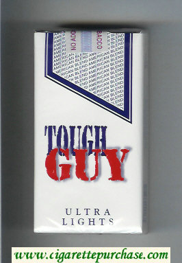 Tough Guy Ultra Lights 100s Cigarettes soft box