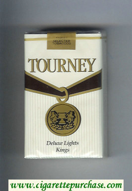 Tourney Deluxe Lights Kings Cigarettes soft box