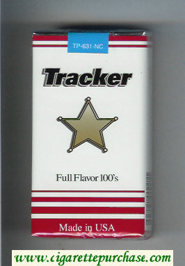 Tracker Full Flavor 100s Cigarettes soft box