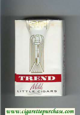 Trend Mild Little Cigars cigarettes soft box