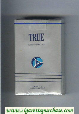 True Filter cigarettes soft box