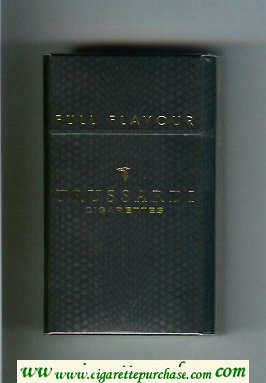 Trussardi Full Flavour 100s cigarettes black hard box