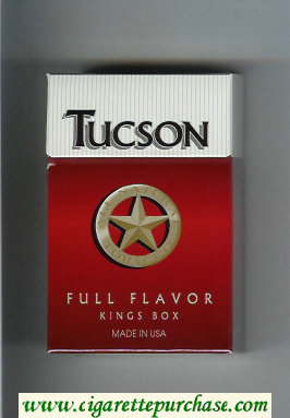 Tucson Full Flavor Kings Box cigarettes hard box