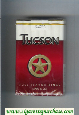 Tucson Full Flavor Kings cigarettes soft box