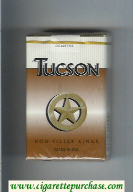 Tucson Non-Filter Kings cigarettes soft box