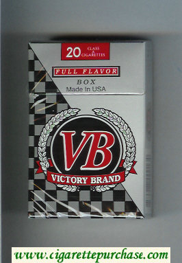 VB Victory Brand Full Flavor Box cigarettes hard box