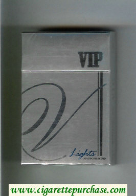 VIP Lights cigarettes hard box