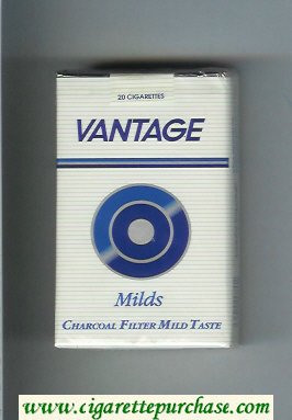 Vantage Milds Cigarettes soft box