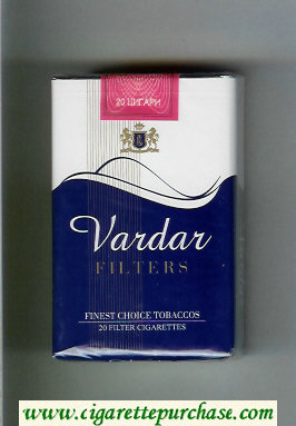 Vardar Filters Cigarettes soft box