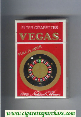 Vegas Full Flavor Filter Cigarettes hard box