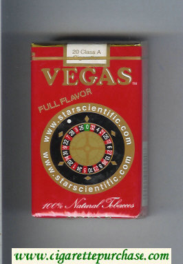 Vegas Full Flavor Cigarettes soft box