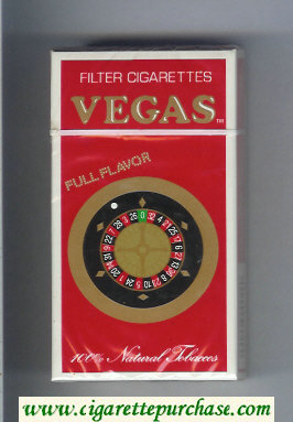 Vegas Full Flavor Filter 100s Cigarettes hard box