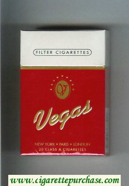 Vegas Cigarettes hard box