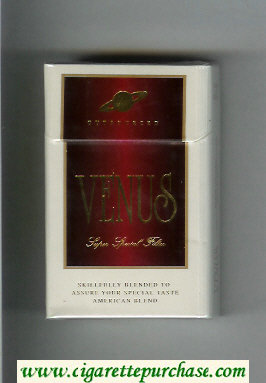 Venus Super Special Filter Cigarettes hard box