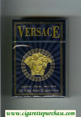 Versace Cigarettes hard box