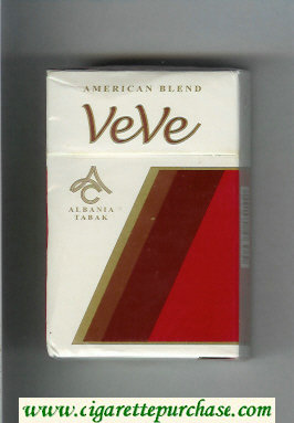 Veve American Blend Cigarettes hard box