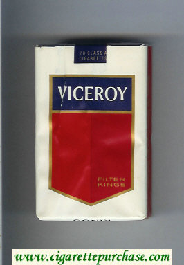 Viceroy Filters Kings Cigarettes soft box