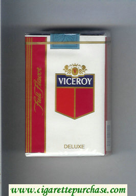 Viceroy Full Flavor Deluxe Cigarettes soft box