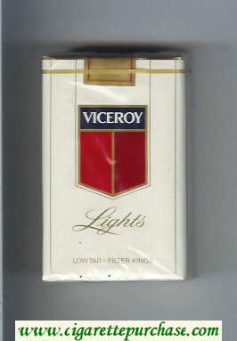 Viceroy Lights Cigarettes soft box