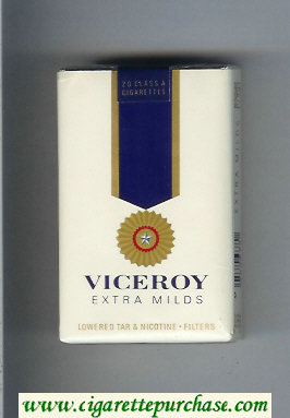 Viceroy Extra Milds Cigarettes soft box