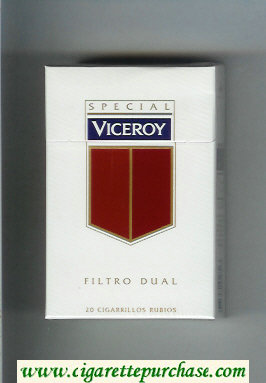 Viceroy Special Filtro Dual Cigarettes hard box