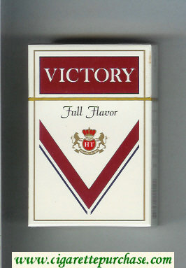 Victory Full Flavor cigarettes hard box