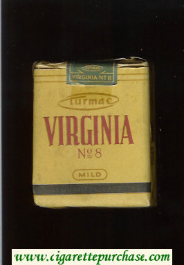 Virginia No 8 Mild cigarettes soft box