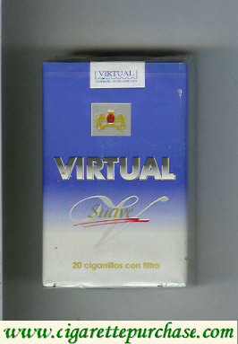 Virtual Suave cigarettes soft box