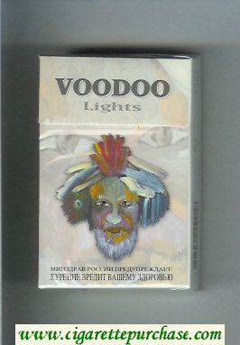 Voodoo Lights cigarettes hard box