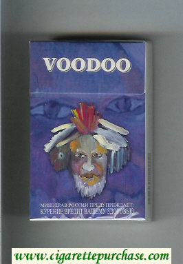 Voodoo cigarettes hard box