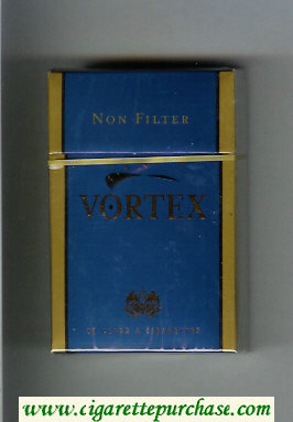 Vortex Non Filter cigarettes hard box