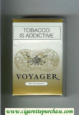 Voyager The Experience cigarettes Virginia Blend hard box