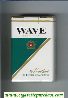 Wave Menthol cigarettes soft box