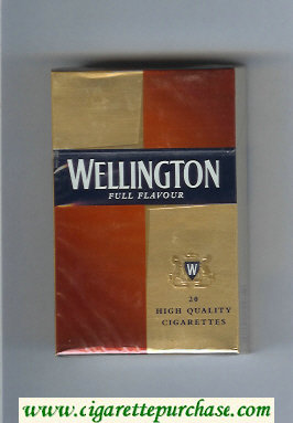 Wellington Full Flavour cigarettes hard box