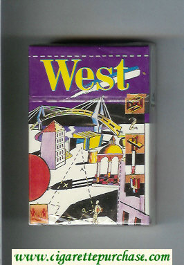 West cigarettes hard box