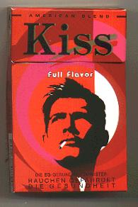 West Kiss Full Flovar American Blend cigarettes hard box