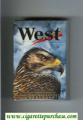 West 'R' Power Lights cigarettes hard box