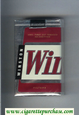 Winston Filters cigarettes soft box