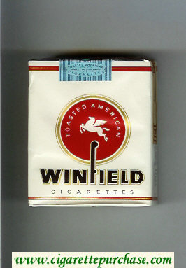 Winfield Toasted American Cigarettes soft box