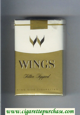 Wings Filter Tipped Cigarettes soft box