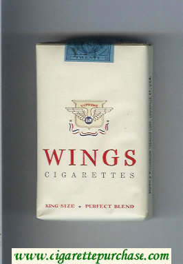 Wings BandW Supreme Perfect Blend soft box Cigarettes