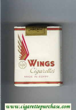 Wings BandW Cigarettes white soft box