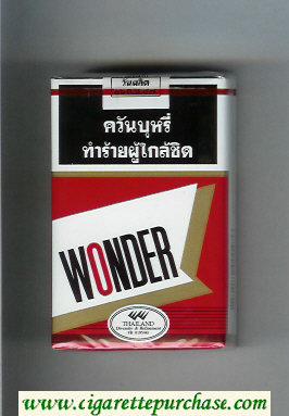 Wonder Cigarettes soft box