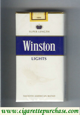 Discount Winston Lights 100s cigarettes soft box