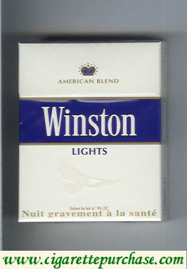 Discount Winston Lights cigarettes American Blend