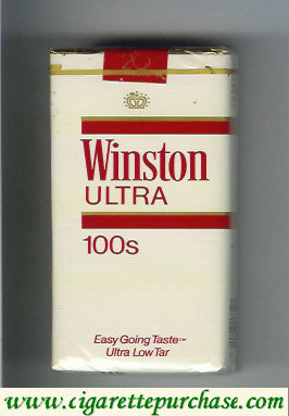 Discount Winston Ultra 100s cigarettes soft box