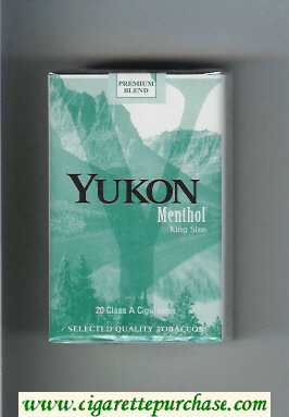 Yukon Menthol cigarettes soft box